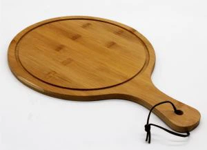 Ngú bambú básico Pizza madera tajadera pa placa Pizza